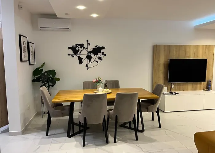דירה Marina Vista Escape, Lux Seaview 3 Bedrooms Penthouse *